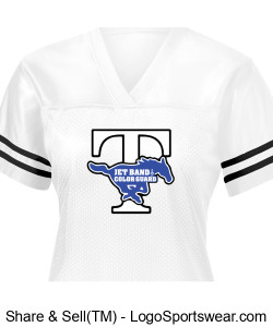 (Optional) "LOADING CREW" women's jersey shirt Design Zoom